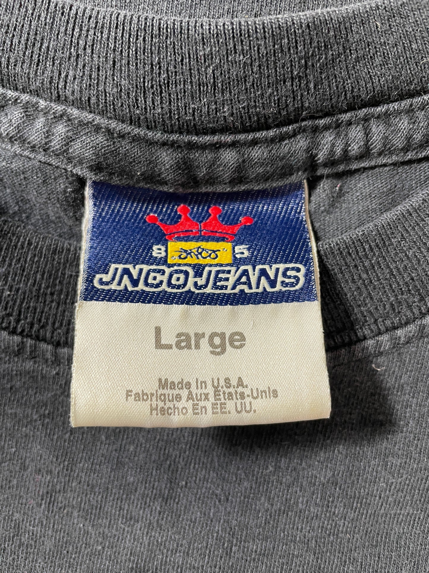 90's JNCO JEANS Made in USA Size L Vintage T-shirt / F2868T