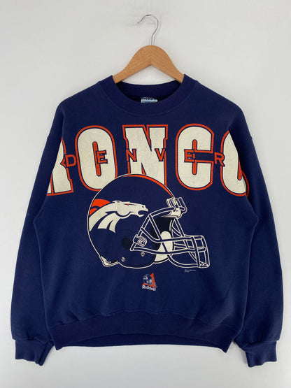1997 DENVER BRONCOS Size L Vintage NFL Sweat-Shirt / G1097S