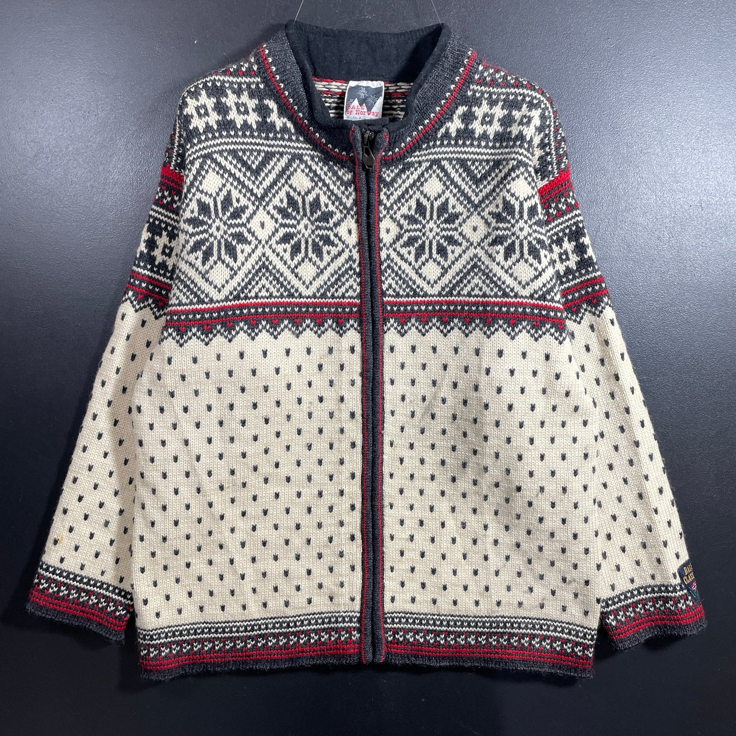 (Approx.S) Vintage DALE OF NORWAY Wool Knit Sweater / A1256K