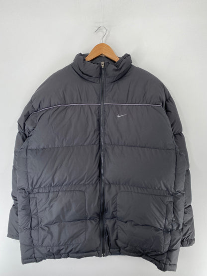 00' NIKE Size L Vintage Padded Zip-up Jacket / F6084N