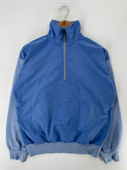 80’s NIKE Size M Nylon Half-zip Jacket / G3642N