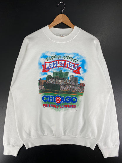 1994 CHICAGO CUBS Made in USA Size XL Vintage MLB Sweat-Shirt / F8497S