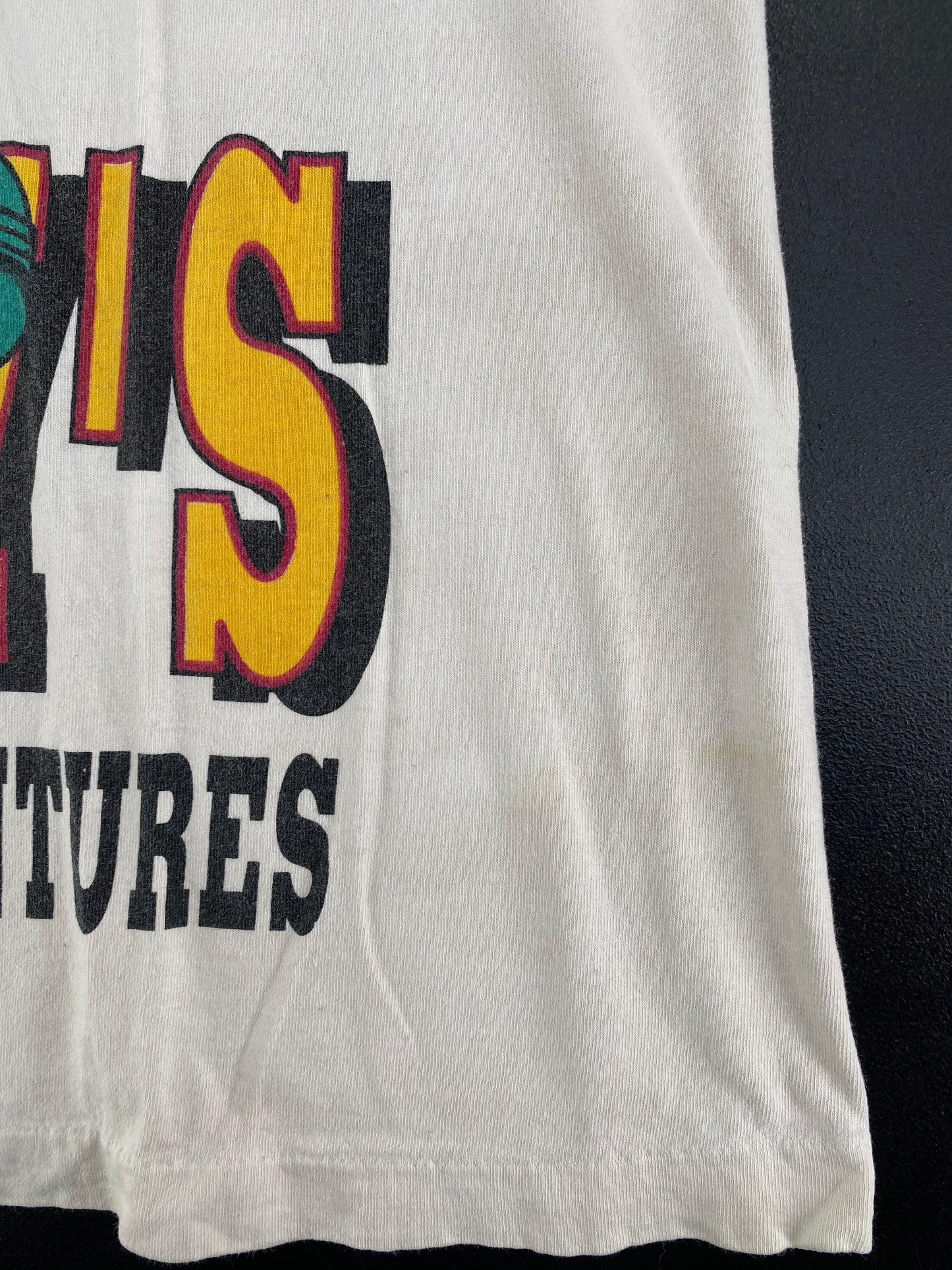 90's DISNEY MICKEY Made in USA Size Approx. L Vintage T-Shirt / F9998T