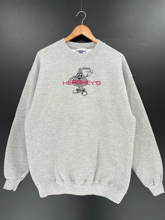 90’s HERSHEY’S Size Approx.XL Vintage Sweat-Shirt / F1688S