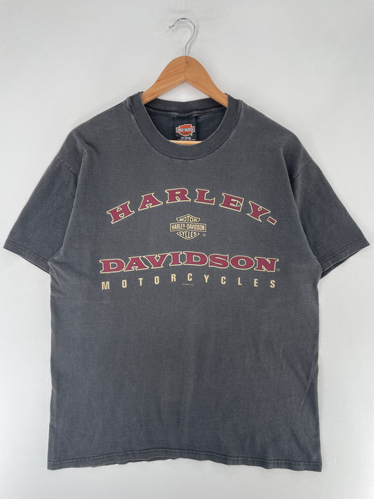 1999 HARLEY DAVIDSON Made in USA Size L Vintage T-shirt / F2894T