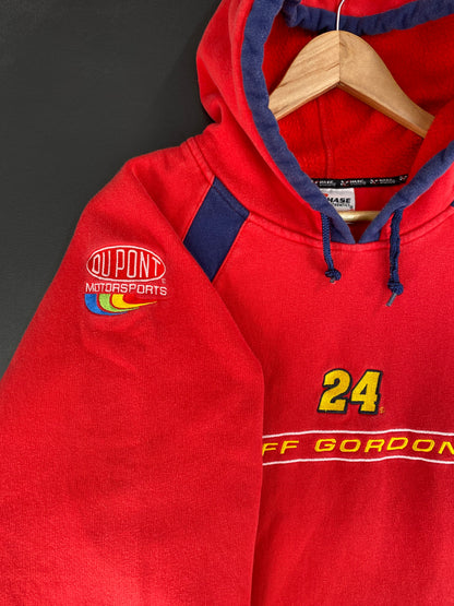 Vintage JEFF GORDON Size L Racing Hoodie Sweat-shirt / F5700S