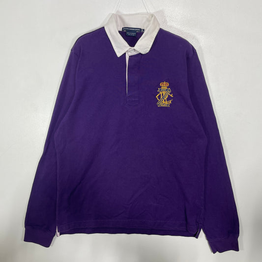 (Ladies. XL) 90’s POLO RALPH LAUREN Vintage Rugby Shirt / A1568R
