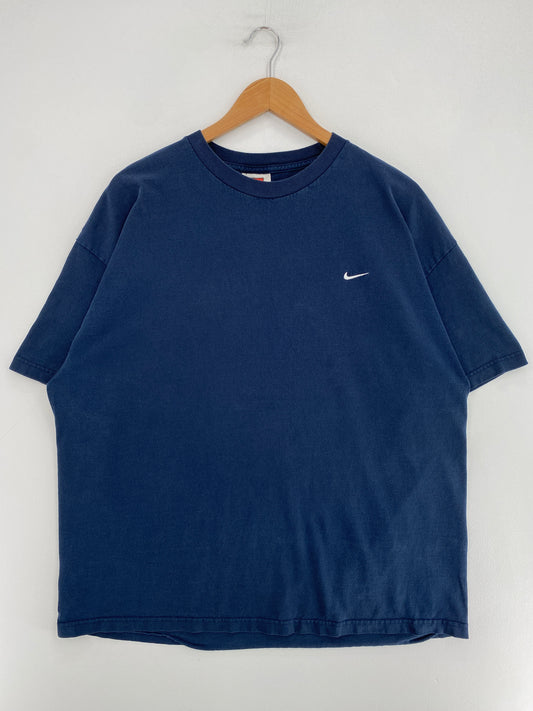 00' NIKE MINI SWOOSH Size XL Vintage T-shirt / G1915T