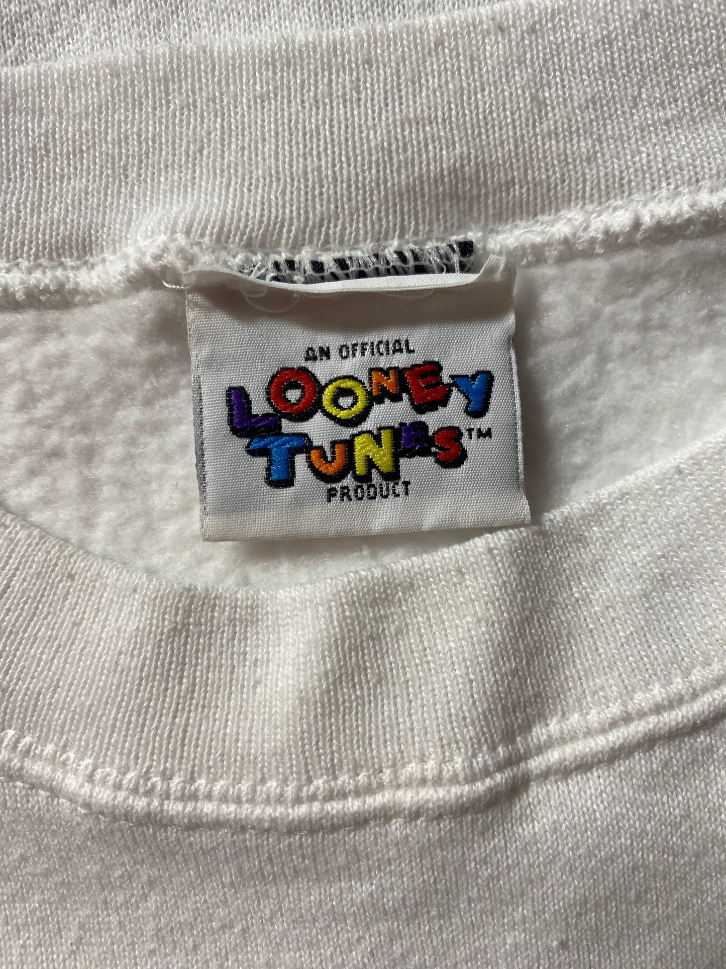 1996 LOONY TUNES CHRISTMAS Size APPROX XL Vintage Sweat-shirt / G5770S