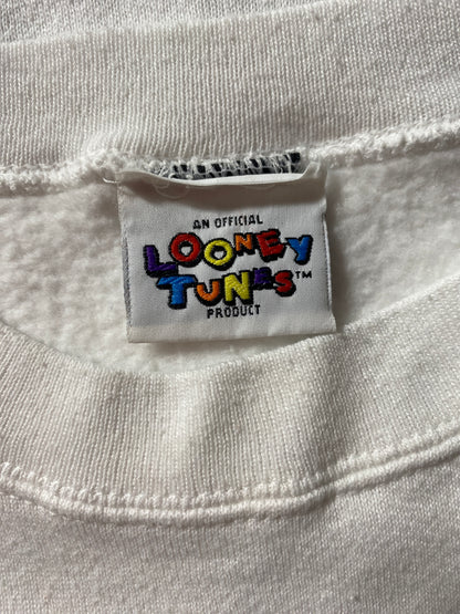 1996 LOONY TUNES CHRISTMAS Size APPROX XL Vintage Sweat-shirt / G5770S