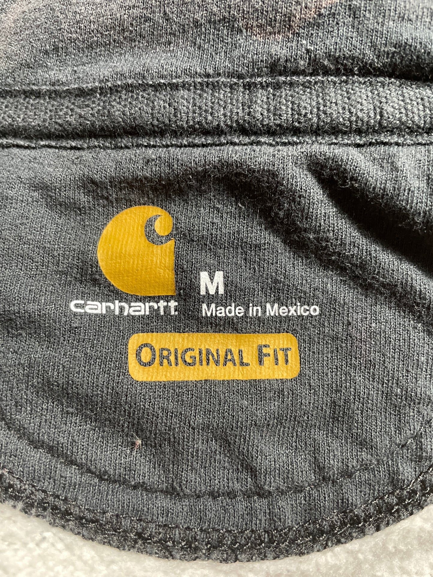 Vintage CARHARTT Size M Zip-up Hoodie Sweat-Shirt / F4343S