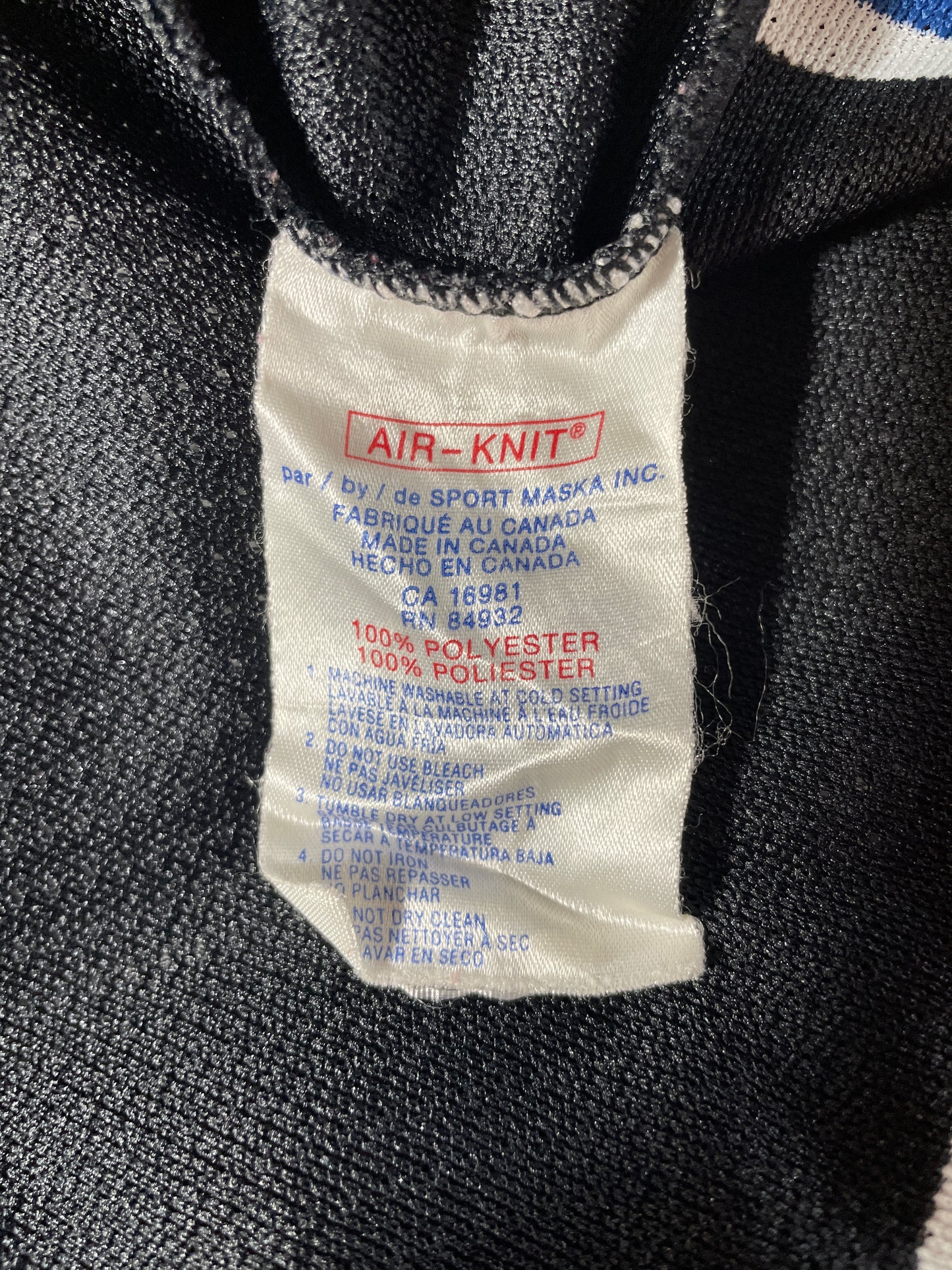 Vintage WASHINGTON CAPITALS Size XXL NHL Nylon Jacket / F2433N