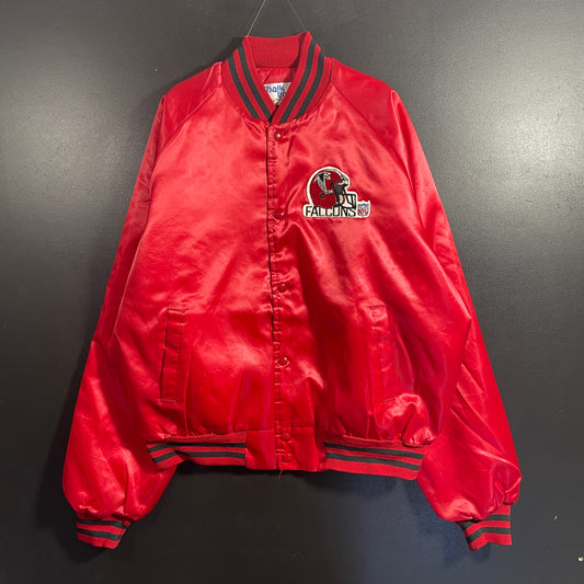 (XL) 90's ATLANTA FALCONS Vintage NFL Nylon Jacket / A1199N
