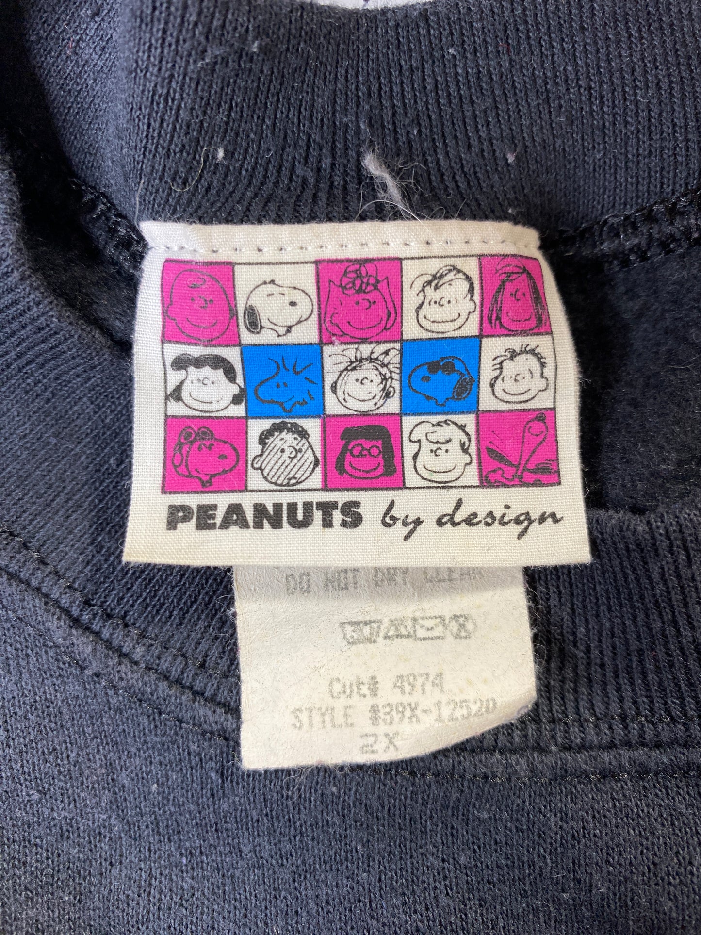 90's PEANUTS HALLOWEEN Made in USA Size XXL Vintage Sweat-shirt / F3283S