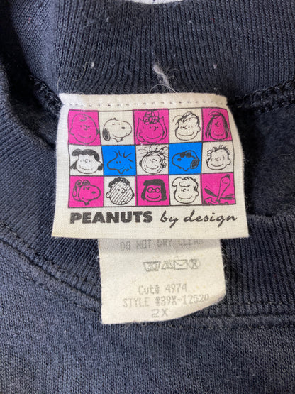 90's PEANUTS HALLOWEEN Made in USA Size XXL Vintage Sweat-shirt / F3283S