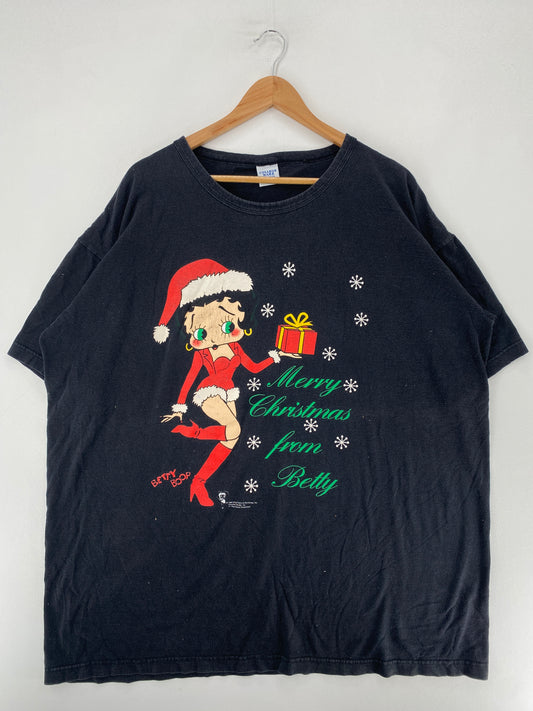 1998 "MERRY CHRISTMAS FROM BETTY" Size APPROX XL Vintage Sweat-shirt / F6023S