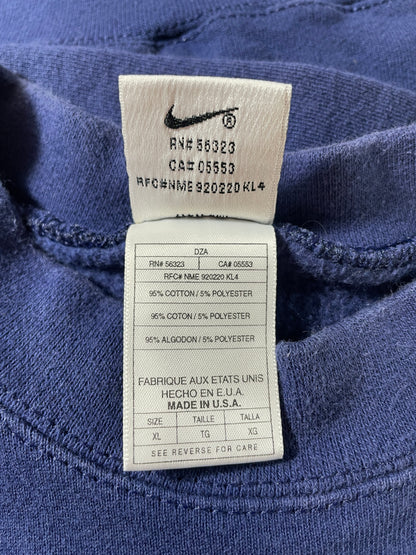 90's NIKE MINI SWOOSH Made in USA Size XL Vintage Sweat shirt / F3755S