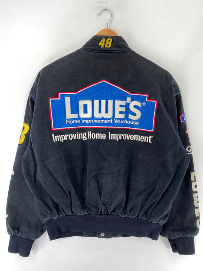 Vintage NASCAR LOWE'S X JIMMIE JOHNSON Size M Racing Jacket / F2691J