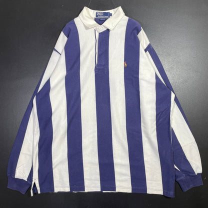 (L) 90’s POLO RALPH LAUREN Rugby-Shirt / A0706R