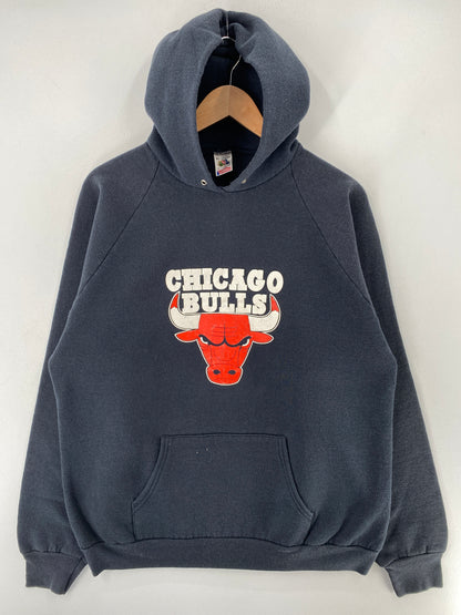 90’s CHICAGO BULLS Size XL Vintage NBA Sweat-shirt / F7963S