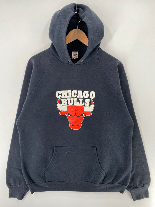 90’s CHICAGO BULLS Size XL Vintage NBA Sweat-shirt / F7963S