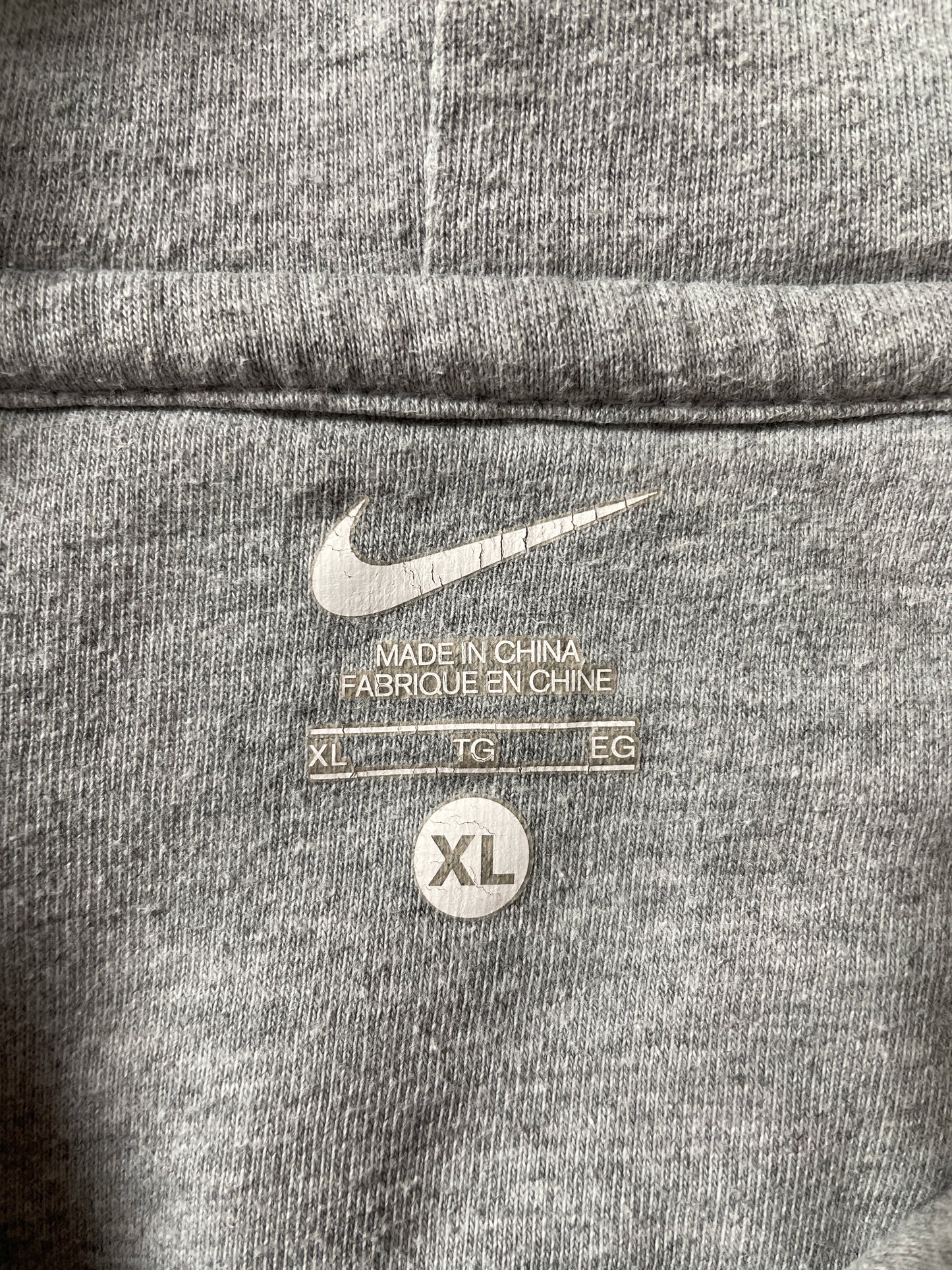 Vintage NIKE x UNIVERSITY OF DUBUQUE Size XL College Hoodie Sweat shirt / F2993S