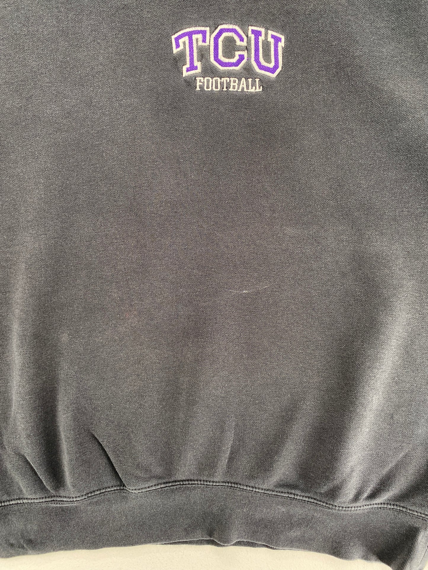 00' NIKE x TCU Size XL Vintage College Sweat-Shirt / F3913S