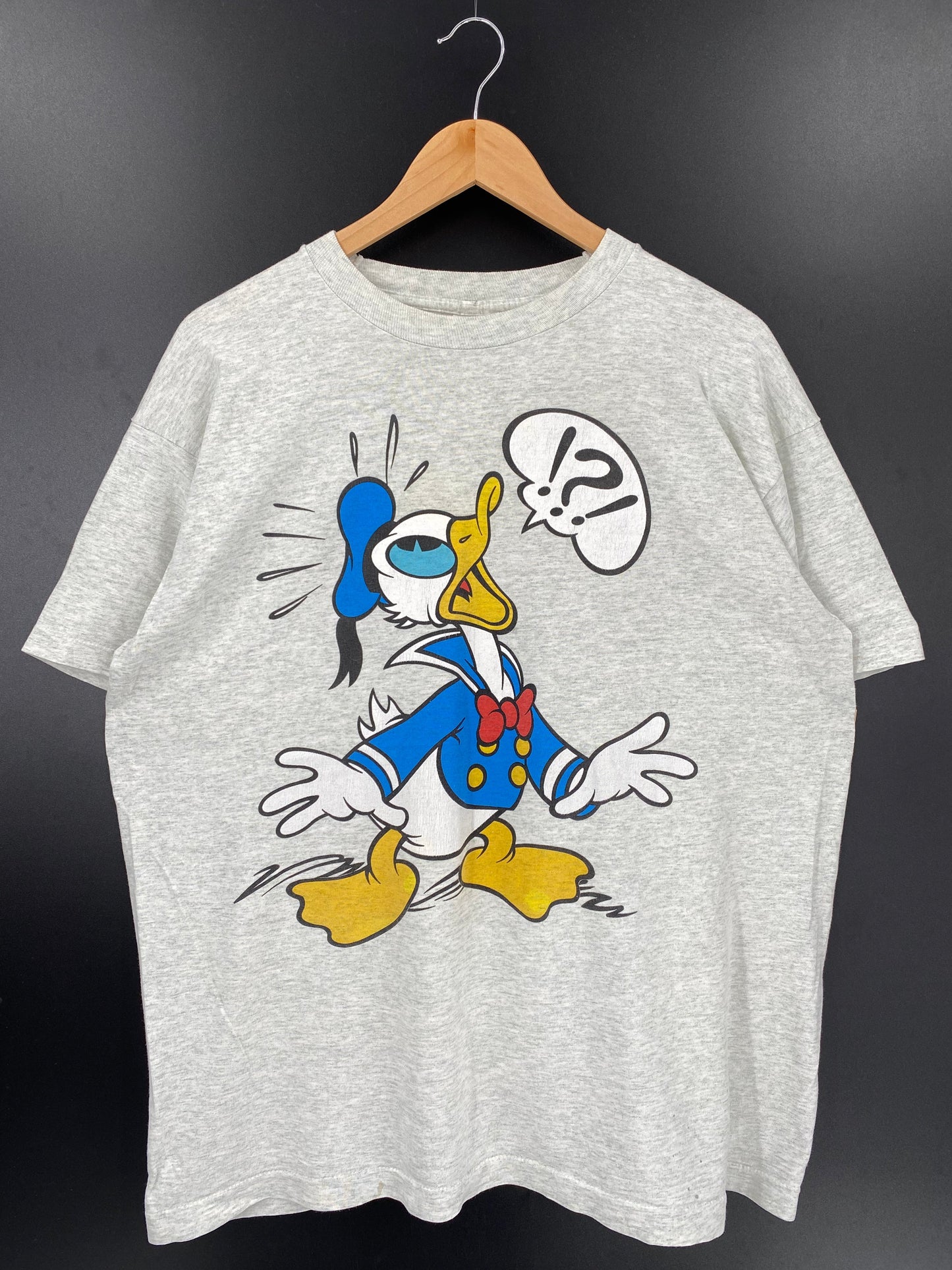 90’s DISNEY DONALD Made in USA Size One size (Approx.XL) Vintage T-Shirt / E8683T