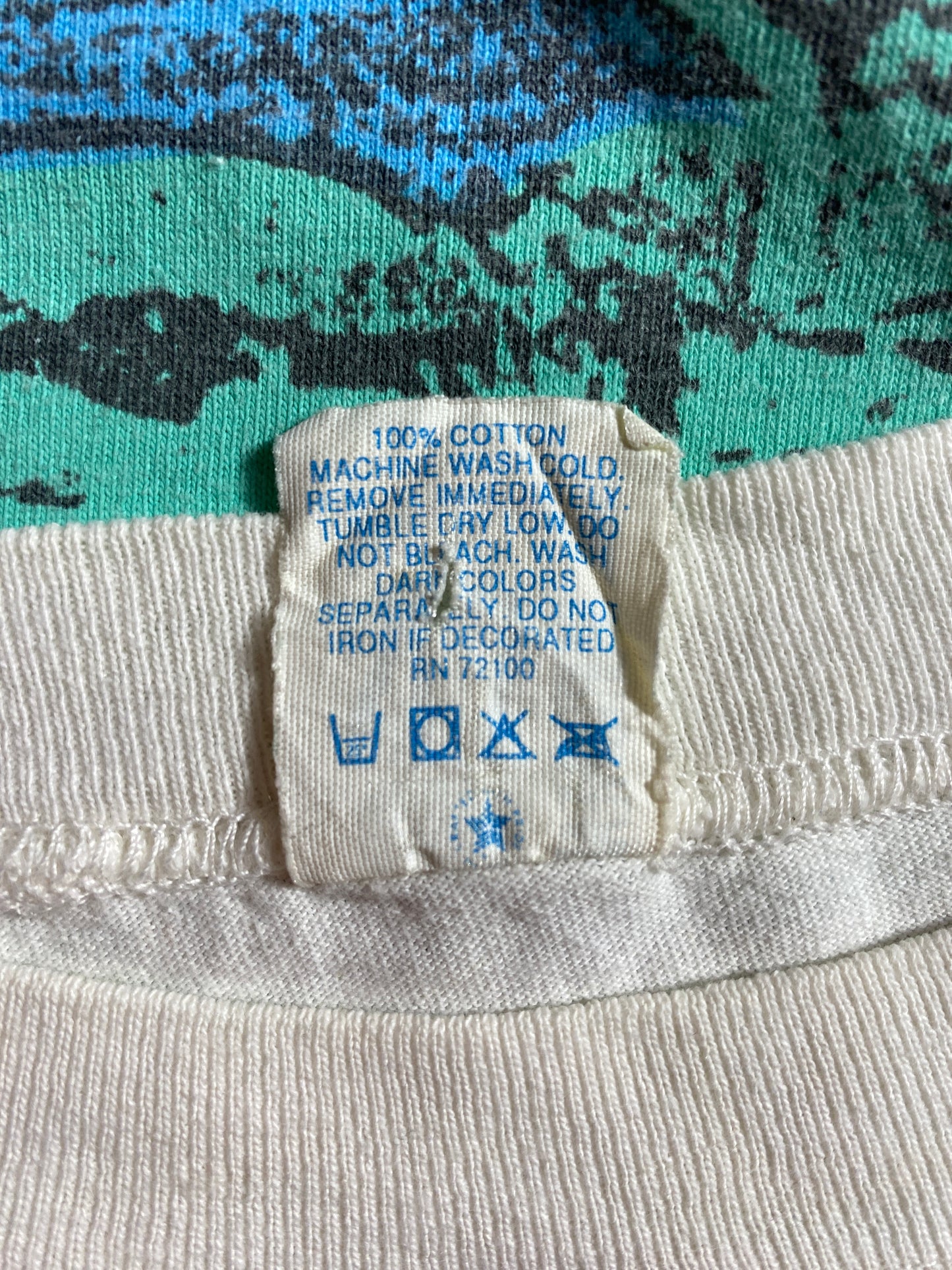 90's BASS Made in USA Size Approx. L Vintage T-Shirt / G6325T