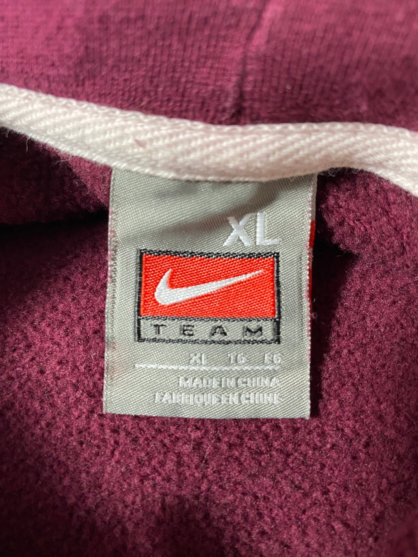 00' NIKE x TEXAS A&M Size XL Vintage College Hoodie Sweat Shirt / G500S