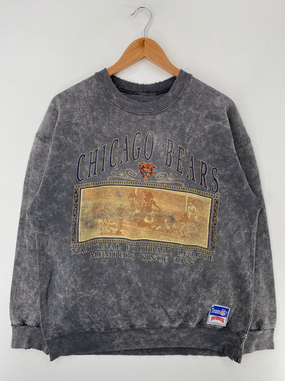 90's CHICAGO BEARS Made in USA Size XL Vintage NFL Sweat-Shirt / G4173S