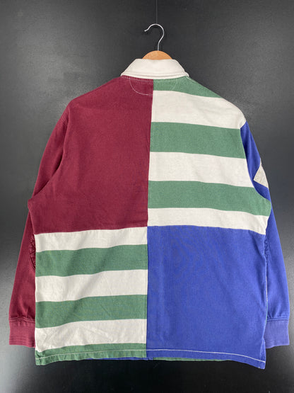 90’s POLO RALPH LAUREN Size XL Vintage Rugby-Shirt / G1672R