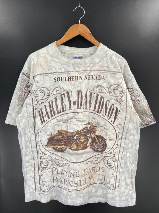 1995 HARLEY DAVIDSON Size XL Vintage T-shirt / F521T