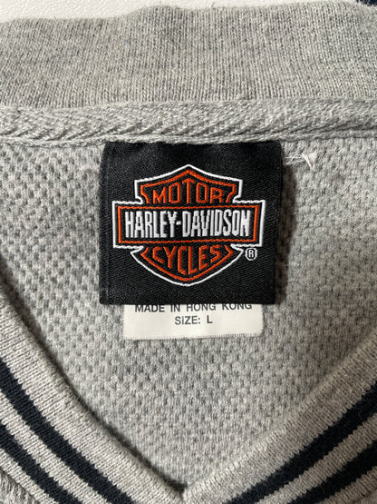 2005 HARLEY DAVIDSON Size L Vintage Racing Sweat-Shirt / F3038S
