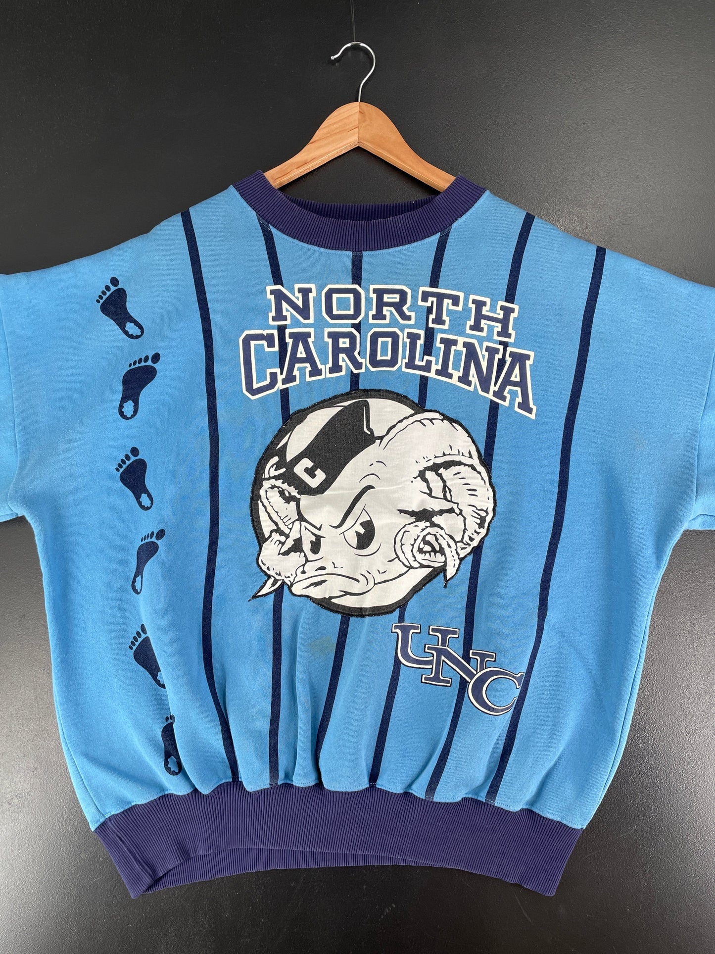 Early 90’s STARTER x NORTH CAROLINA Size XL College Sweat-shirt / F7252S