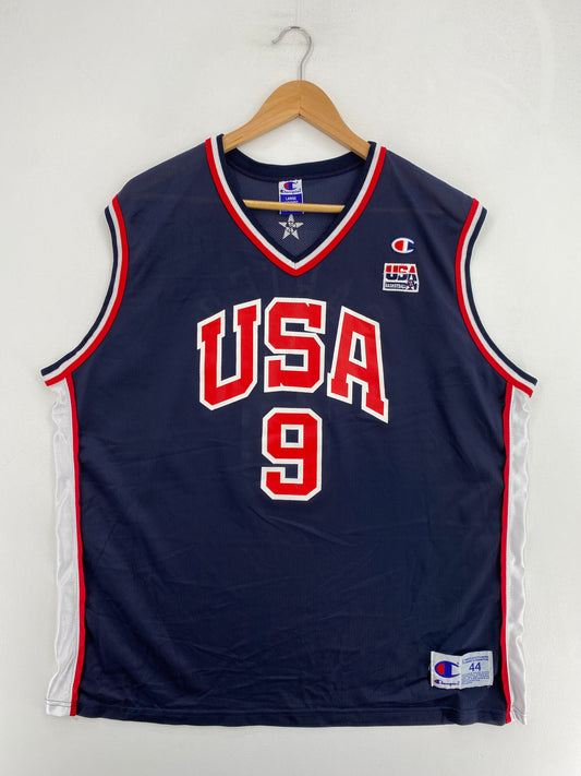 Vintage CHAMPION x USA BASKETBALL CARTER Size L (44) NBA Jersey / G2096J