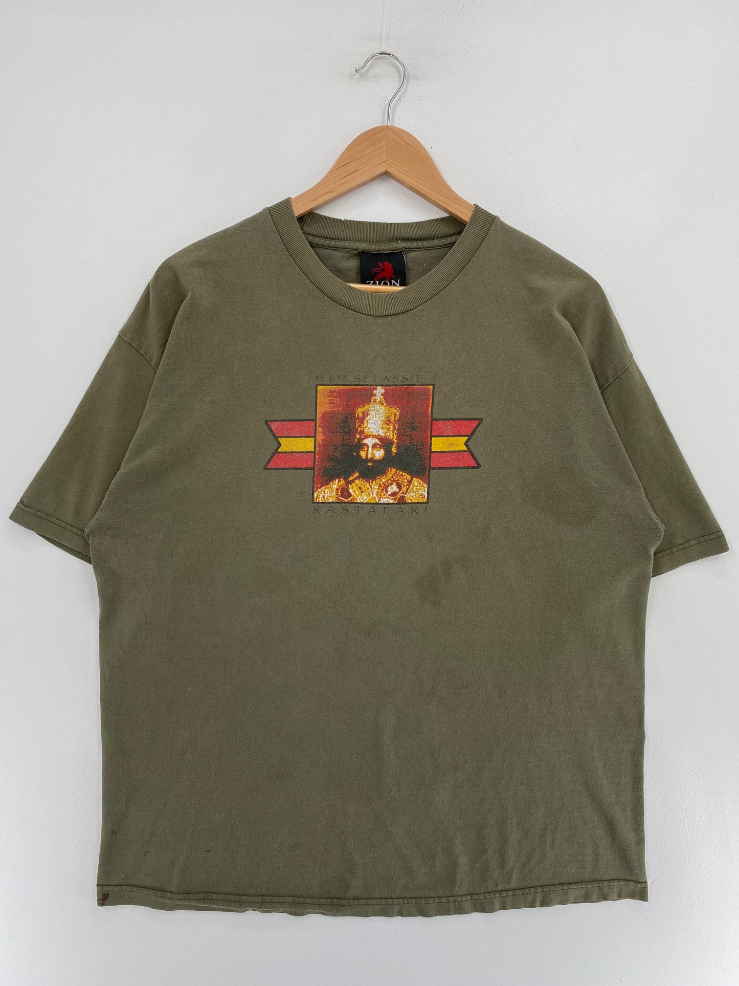 90's RASTAFARI Made in USA Size XL Vintage T-Shirt / G3247T