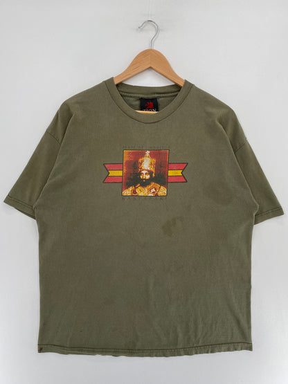 90's RASTAFARI Made in USA Size XL Vintage T-Shirt / G3247T