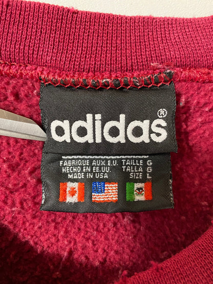 90’s ADIDAS Made in USA Size L Vintage Sweat shirt / G6252S