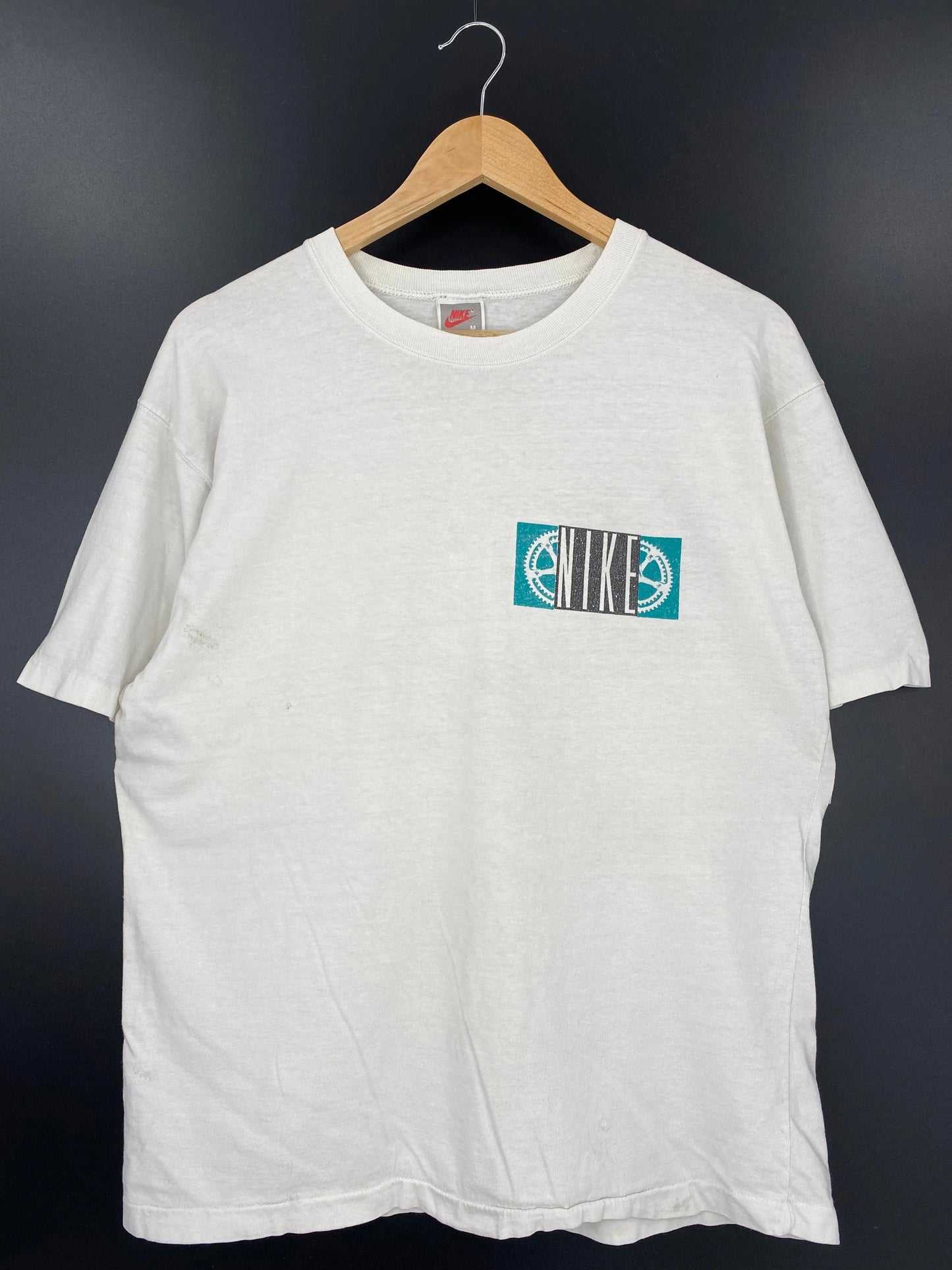 90's NIKE Silver tag Made in USA Size M Vintage T-Shirt / F3085T