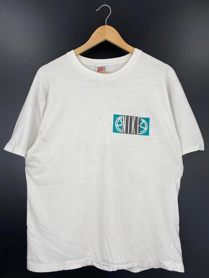 90's NIKE Silver tag Made in USA Size M Vintage T-Shirt / F3085T