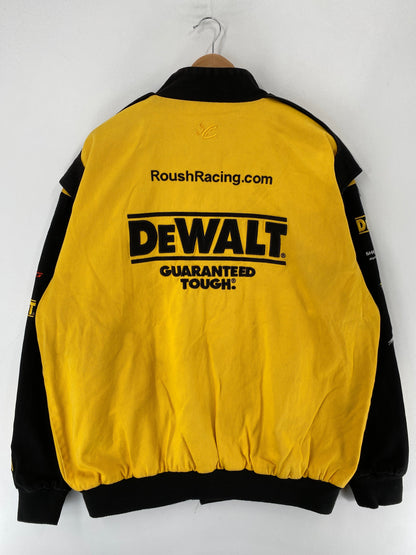 .Vintage NASCAR DEWALT Size XL Racing Jacket / F7925J