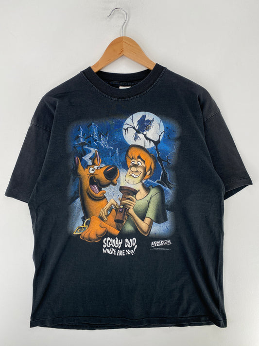 1996 SCOOBY DOO Size L Vintage T-Shirt / F7968T