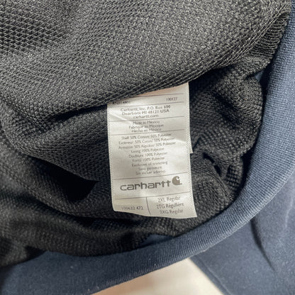(XL) Vintage CARHARTT Zip Up Hoodie Sweatshirt / A1455S
