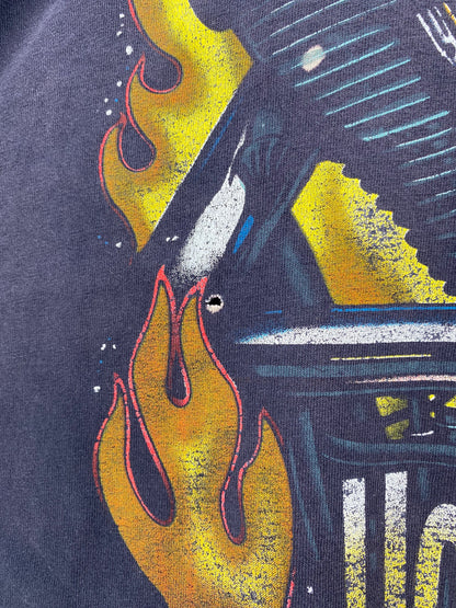 1996 HARLEY DAVIDSON Made in USA Size L Vintage T-Shirts / E9391T