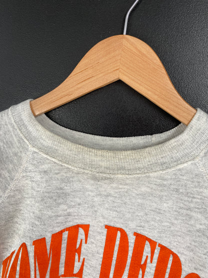 90's HOME DEPOT UNIVERSITY Made in USA Size Boys XL Vintage College Sweat-Shirt / G3906S