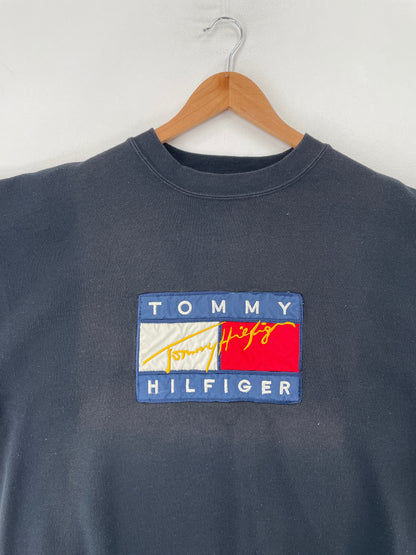 90’s Remake TOMMY HILFIGER Size No tag (Approx. L) Sweat-shirt / G7121S