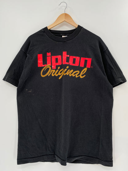 90’s LIPTON ORIGINAL Made in USA Size XL T-Shirt / F4142T