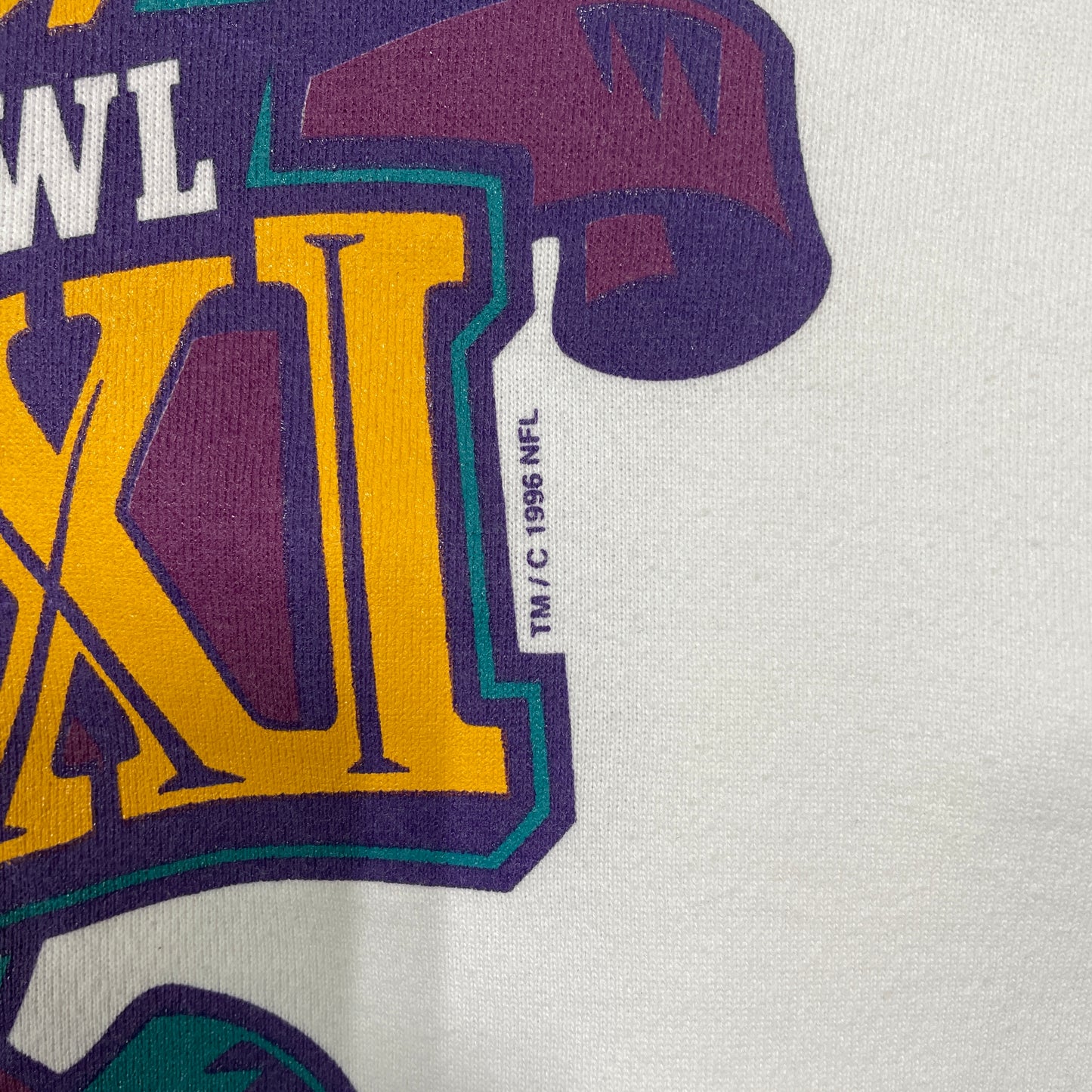 (XL) 1996 SUPER BOWL Vintage NFL Sweatshirt / A1463S