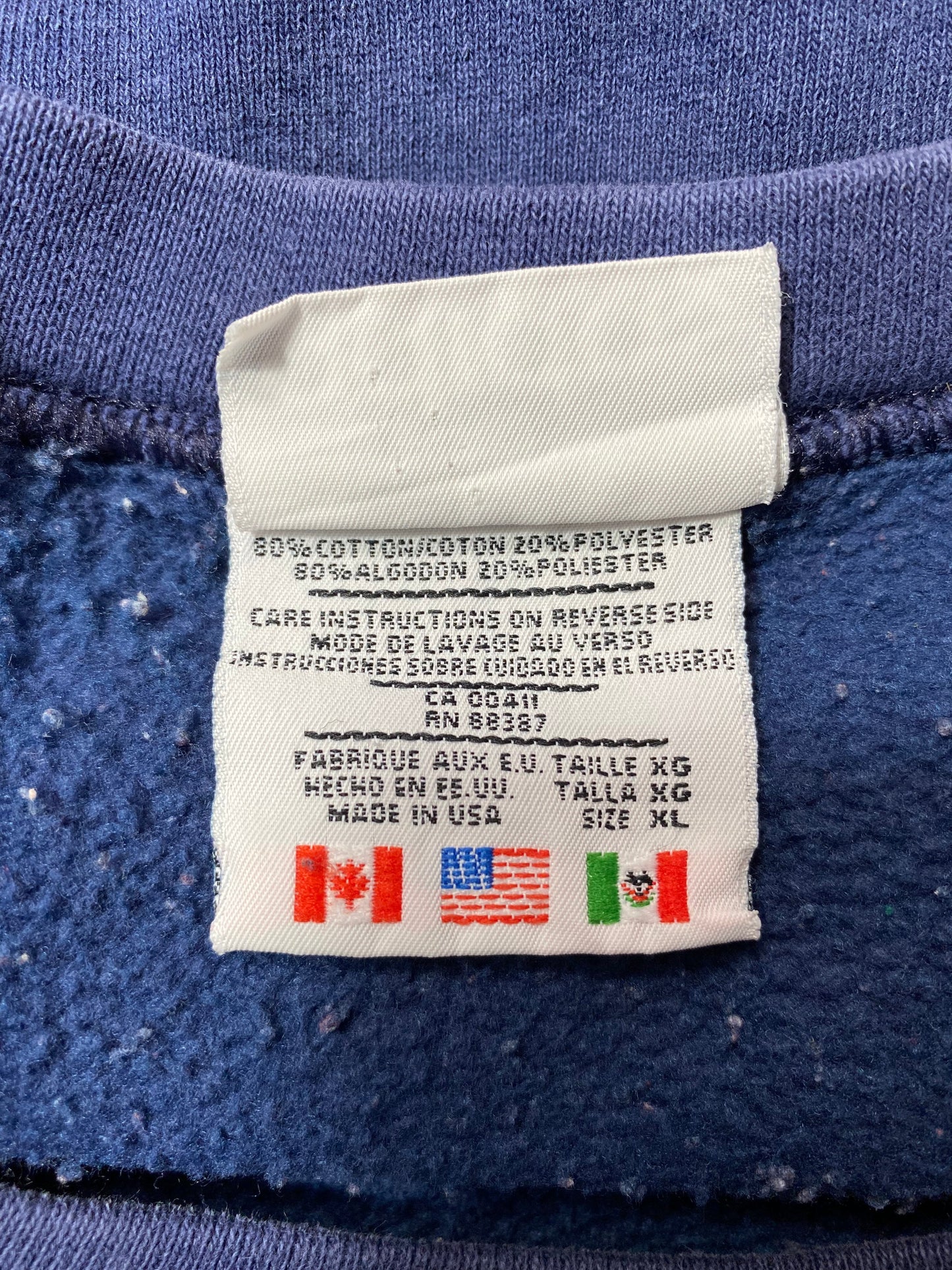 90’s ADIDAS Made in USA Size XL Vintage Sweat-Shirt / F3263S